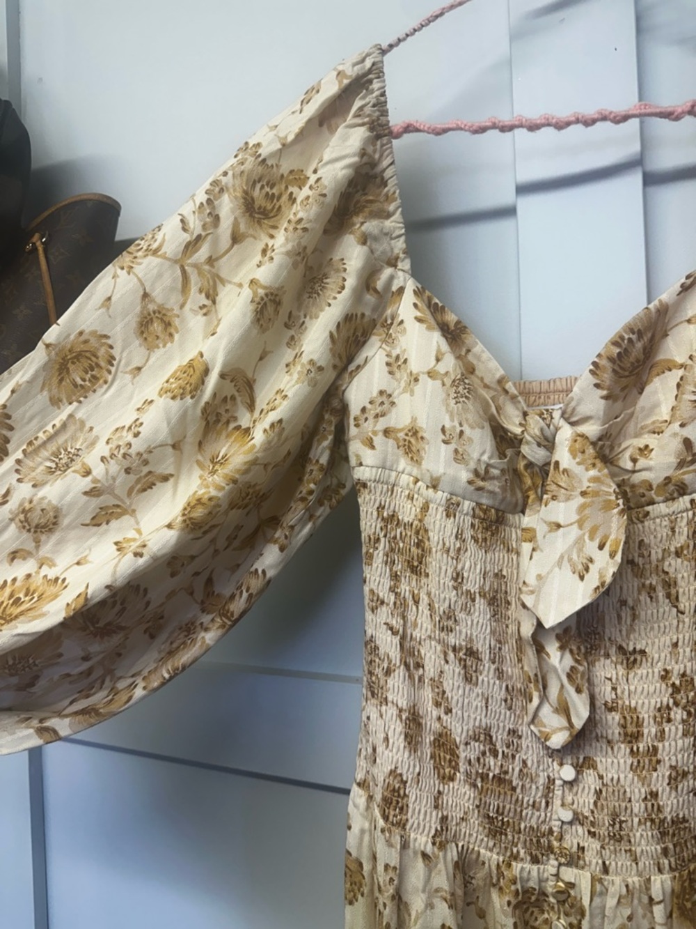 Significant Other Floral Maxi Dress Size 4 - Picture 3 of 7